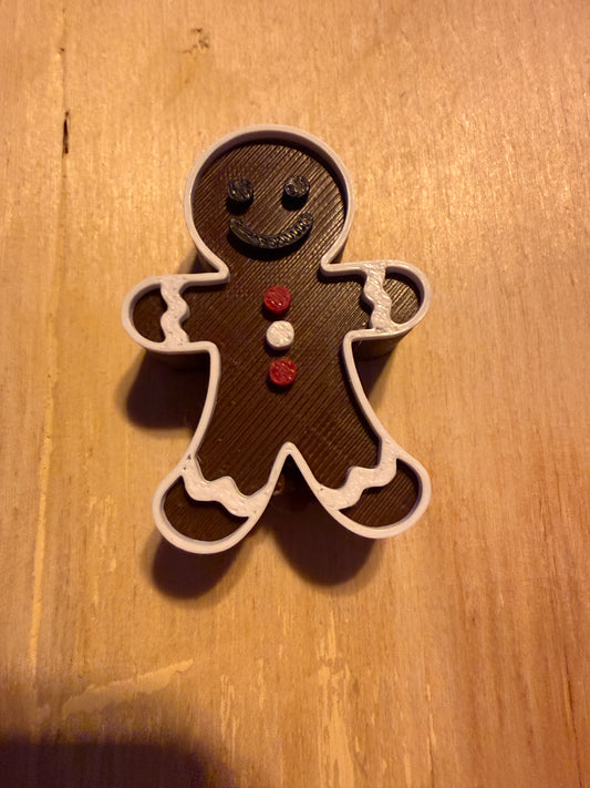 Gingerbread straw topper