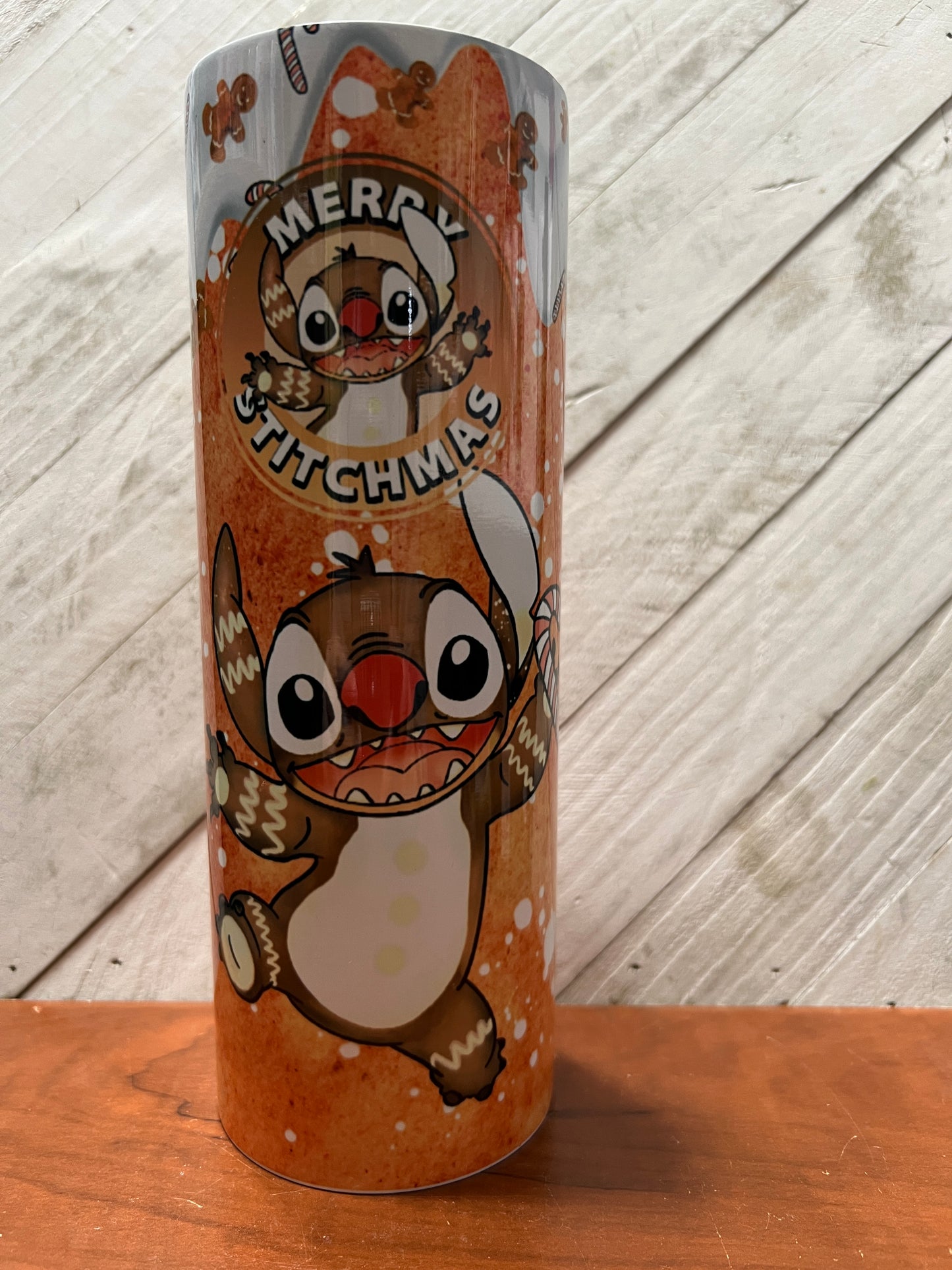 Alien Christmas 20 oz tumbler