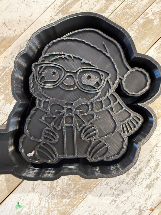 Sloth with present mold