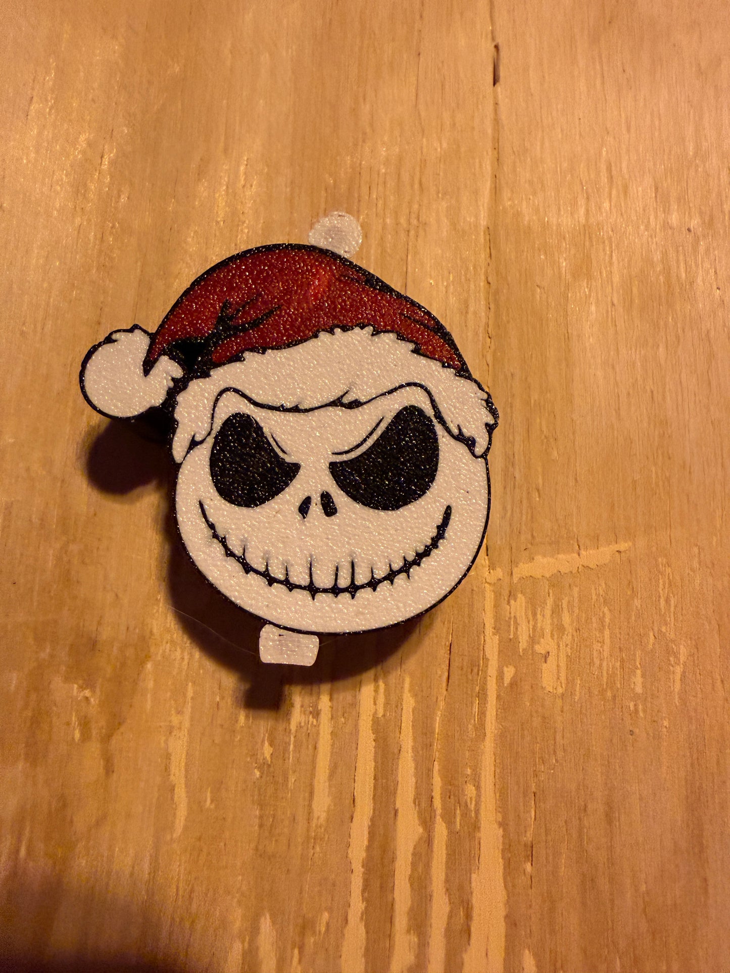 Jack Santa straw topper