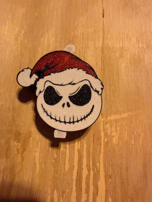 Jack Santa straw topper