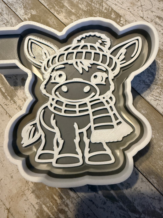 Winter donkey mold
