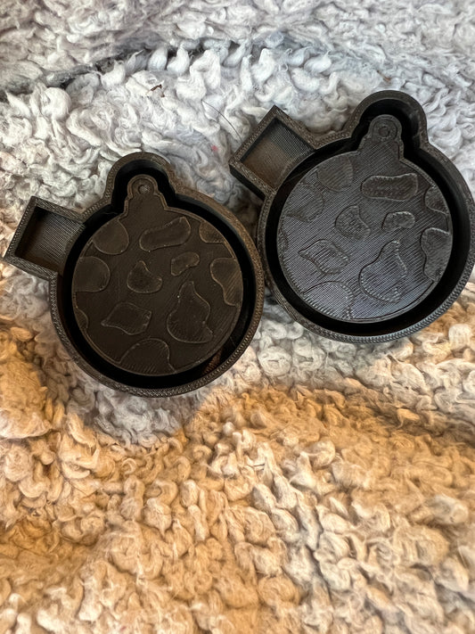 Cow print vent clips freshie mold