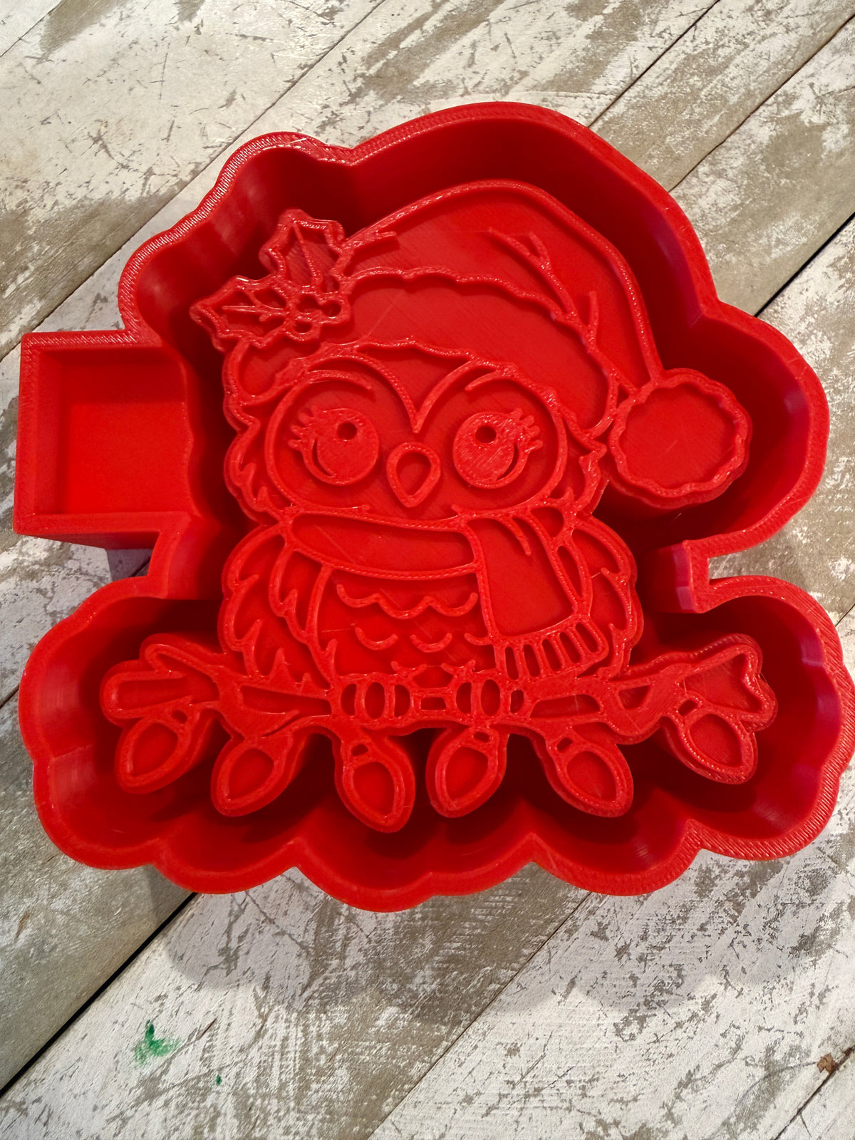 Christmas owl mold