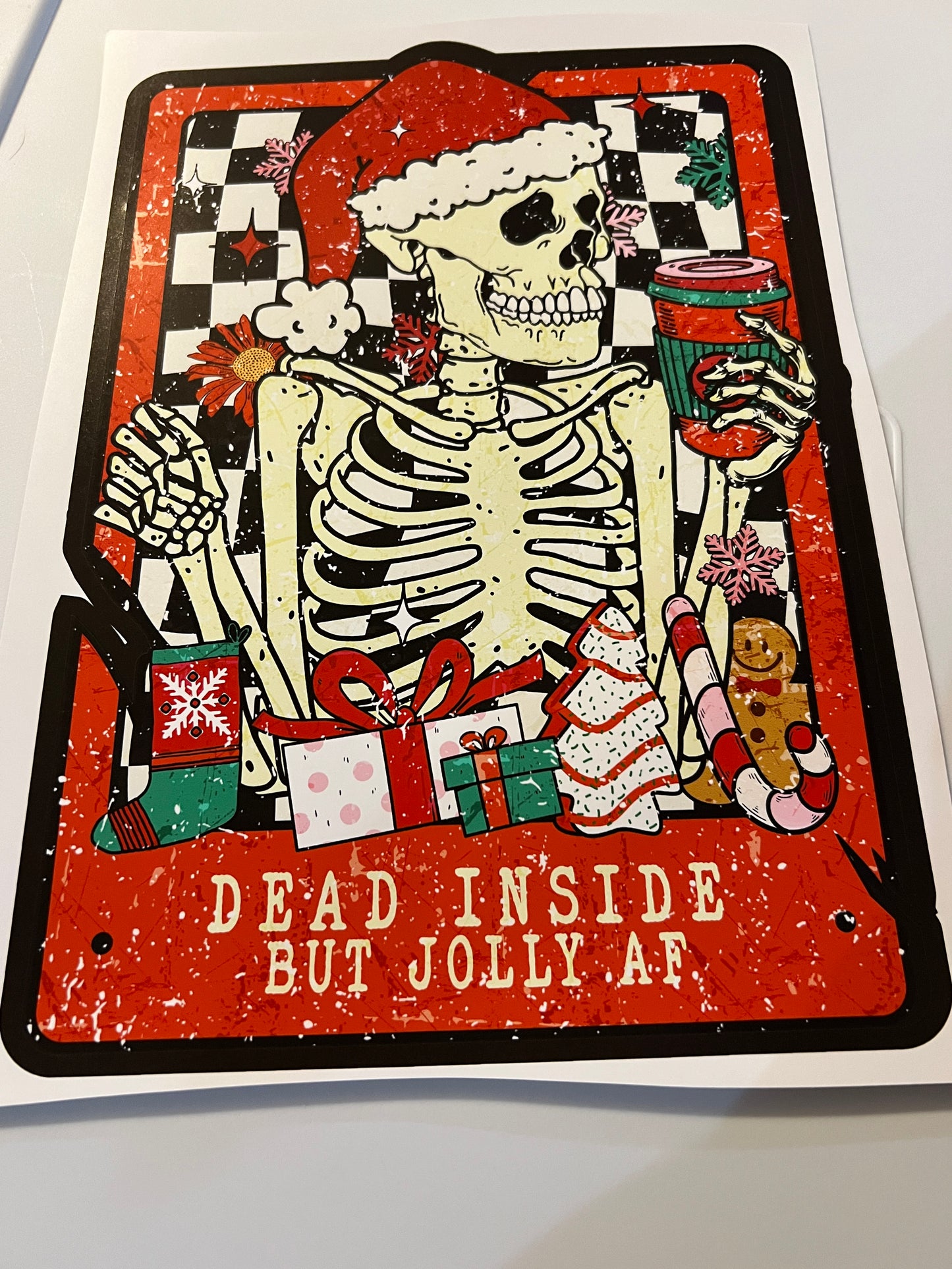 Dead inside red