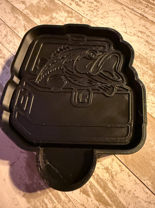Cooler with fish mold