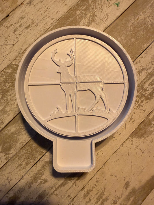 Deer round mold