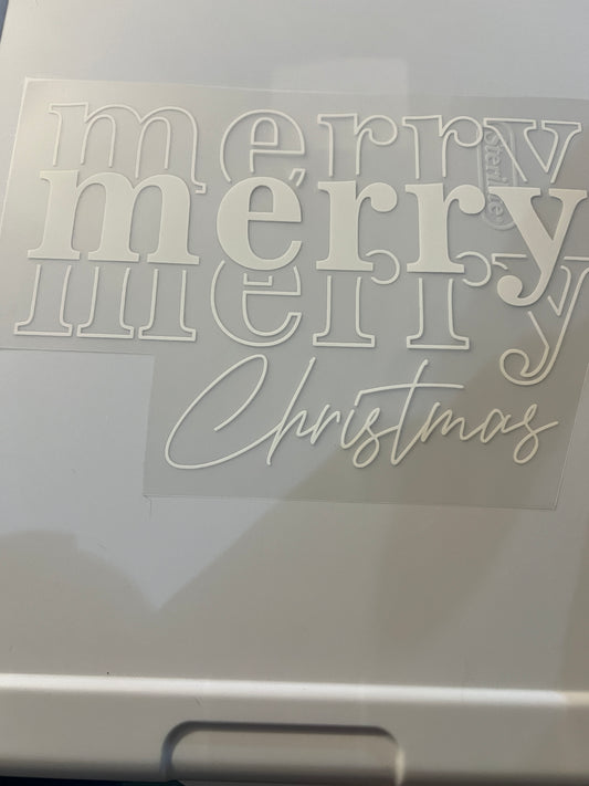 Merry merry Christmas design