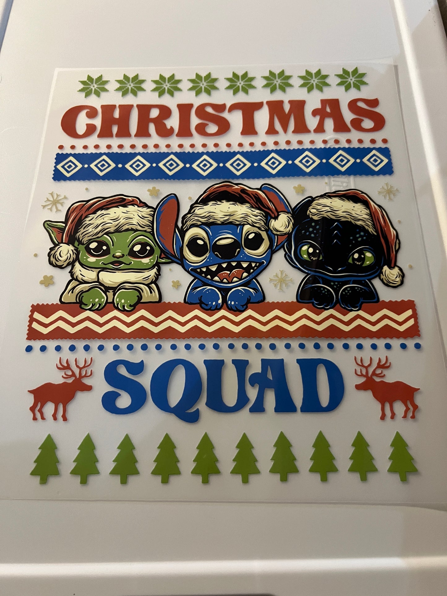 Christmas squad design