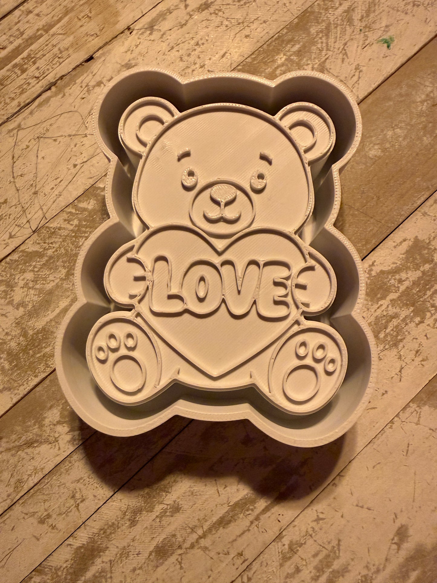 Love bear mold