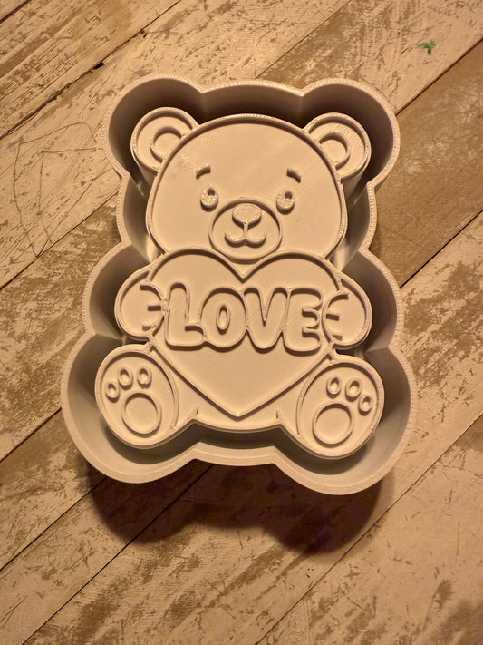 Love bear mold
