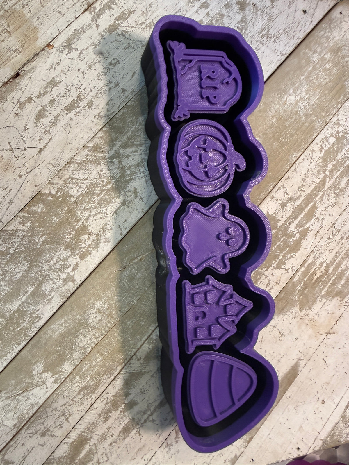 Halloween pumpkin ghost mini mold