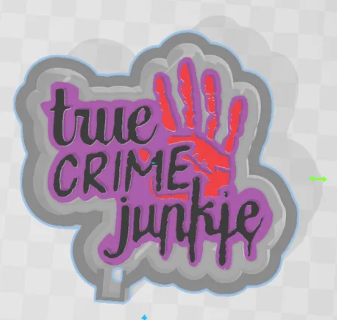 True crime freshie mold