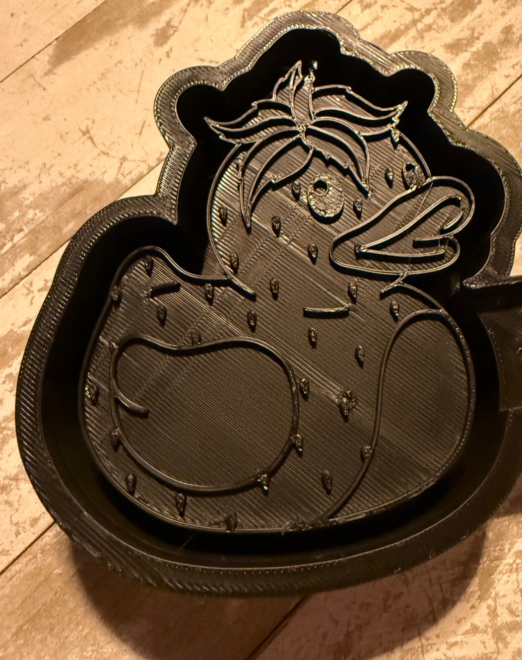 Strawberry duck mold