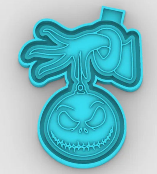 Jack hand ornament freshie mold