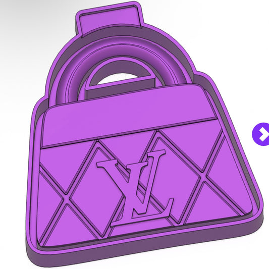L v purse mold