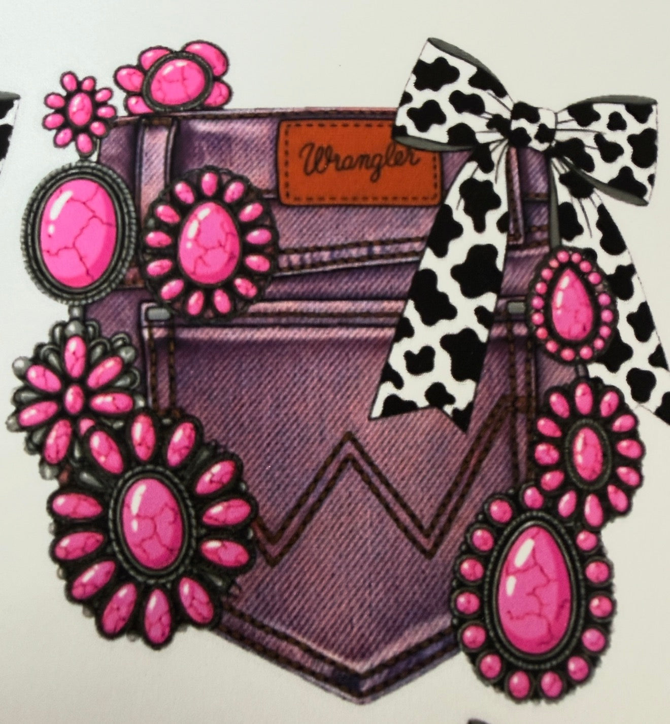 Jean pocket cardstock