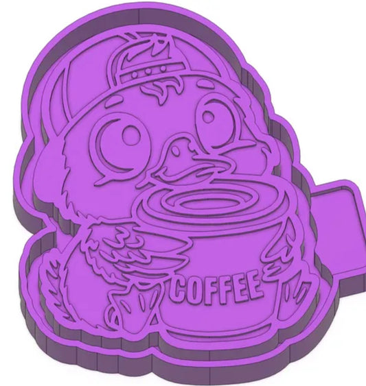 Duck with coffee mold