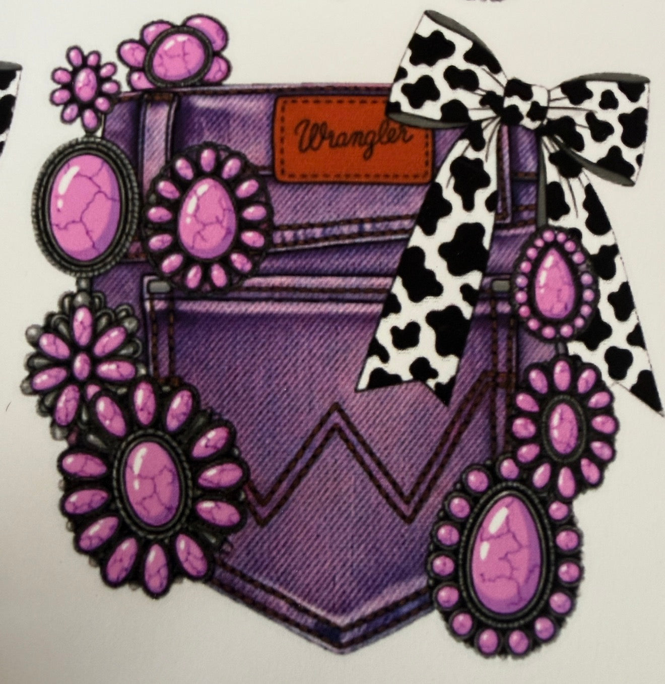 Jean pocket cardstock