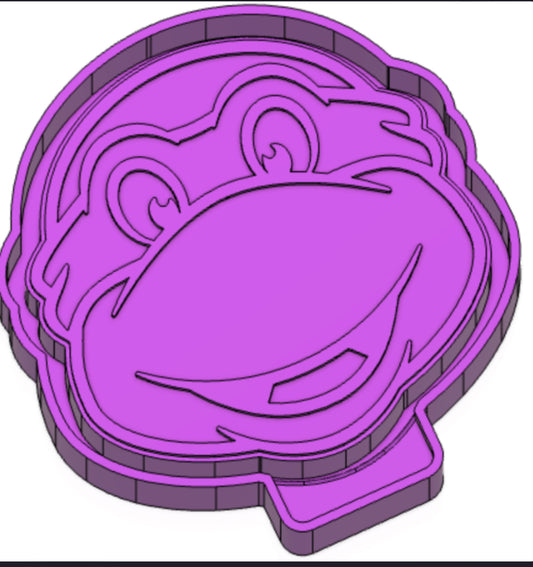 Turtle head freshie mold