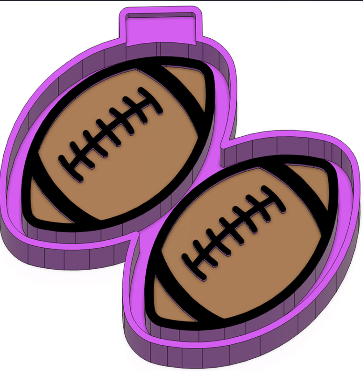 Football vent clips