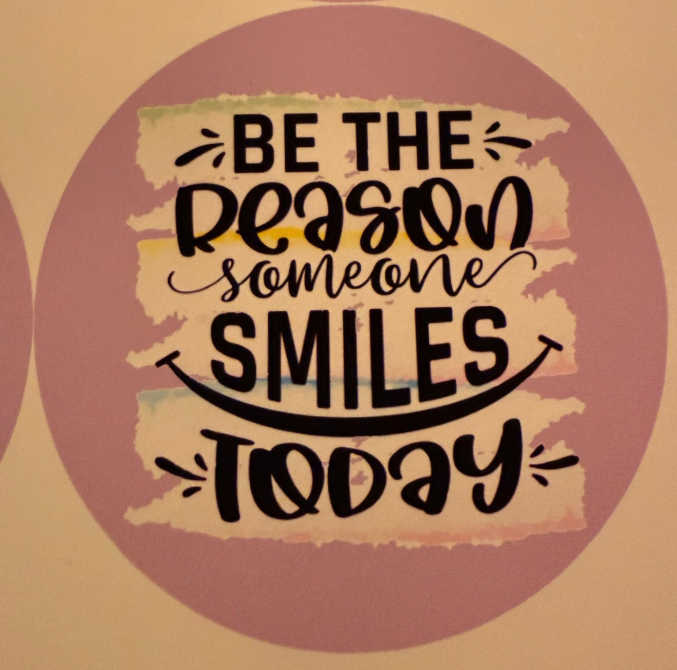 Be the reason cardstock