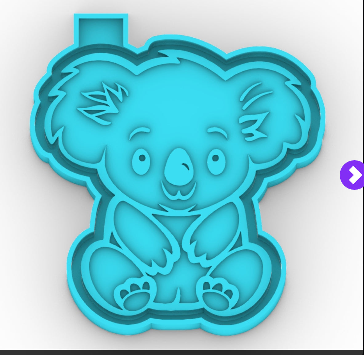 Koala freshie mold