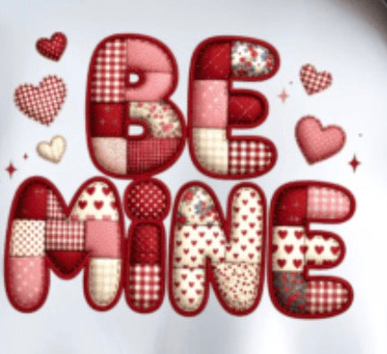 Be mine cardstock plus mold