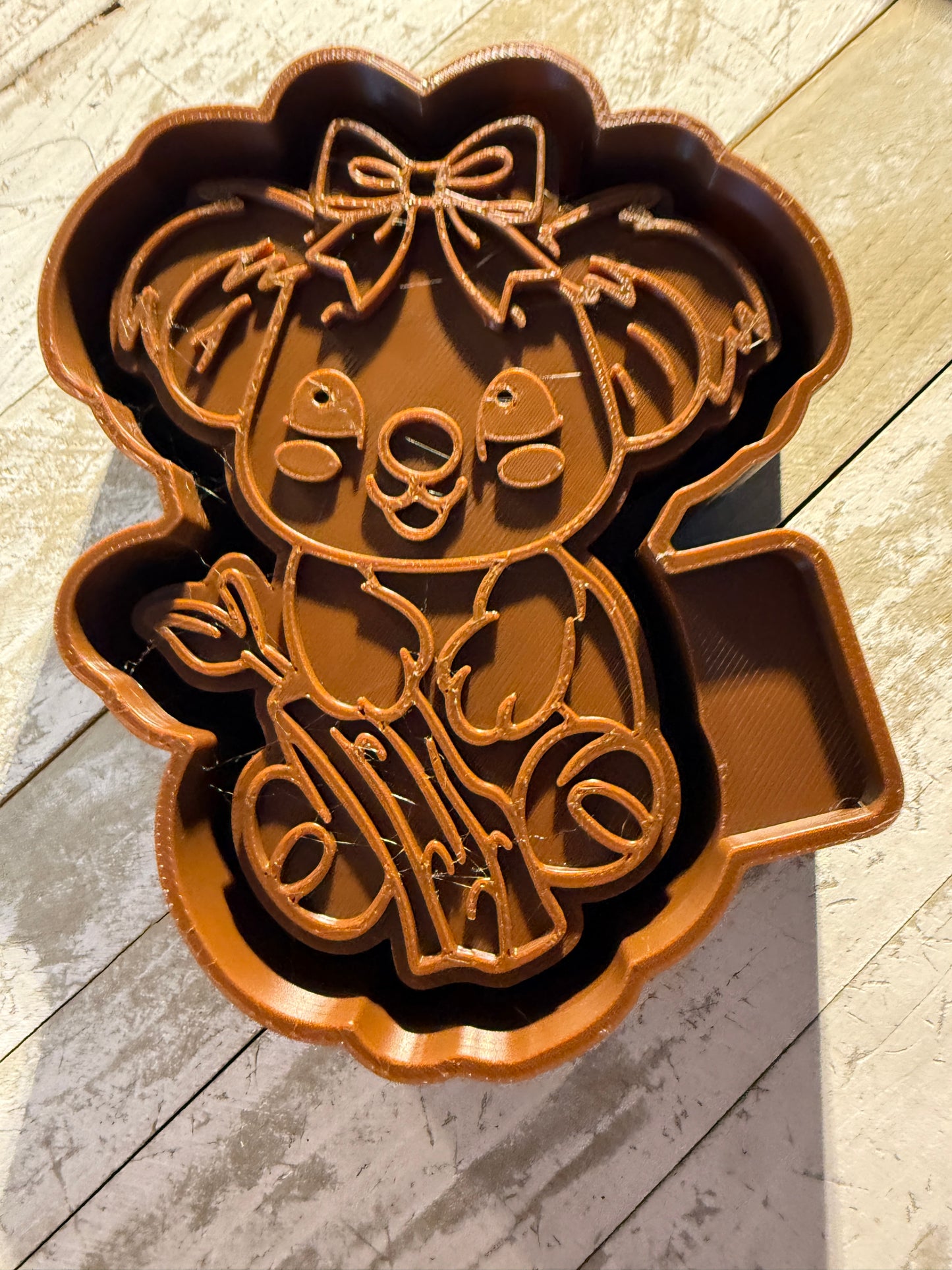 Koala with bow mold