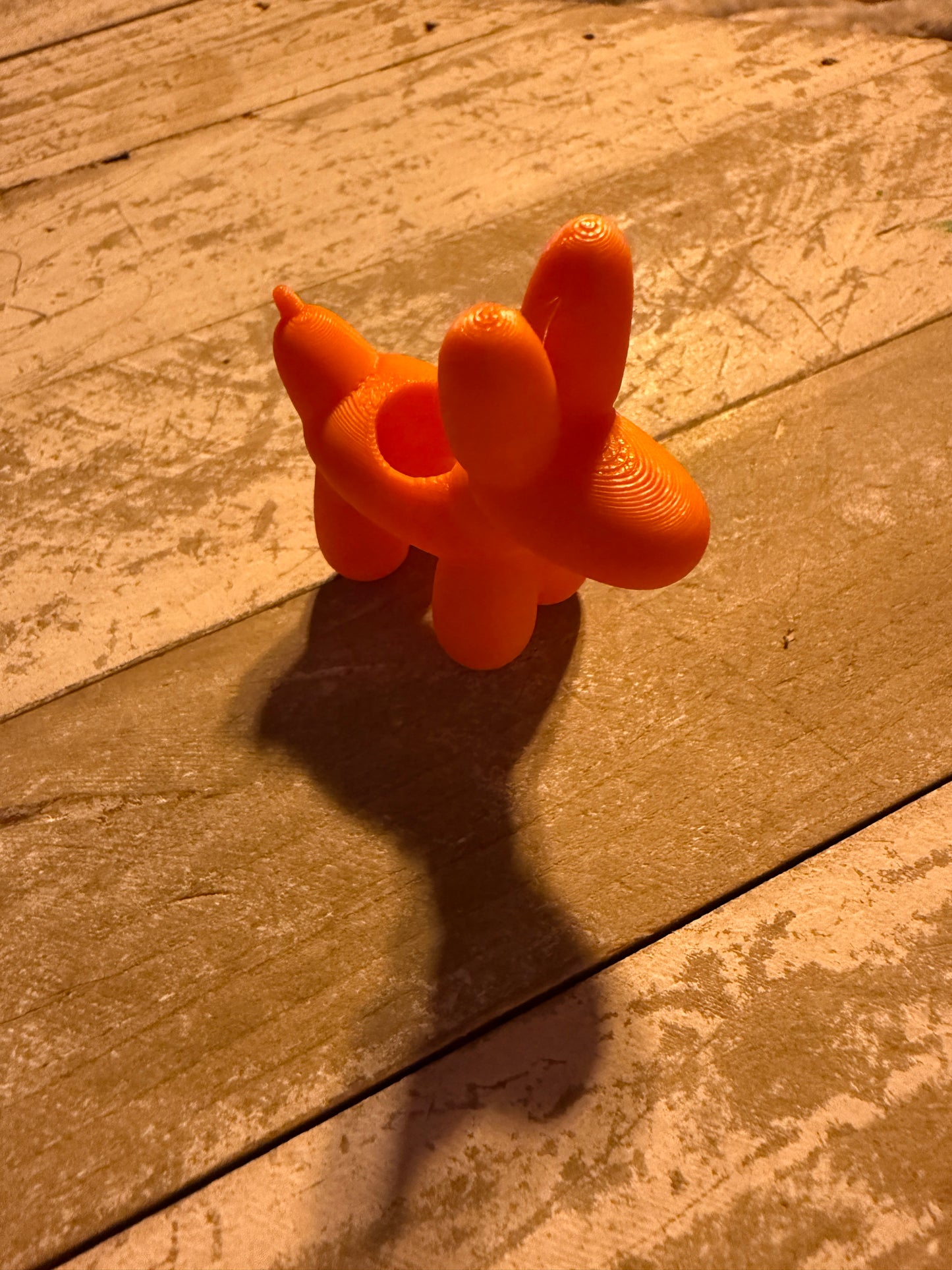 Balloon dog straw toppers