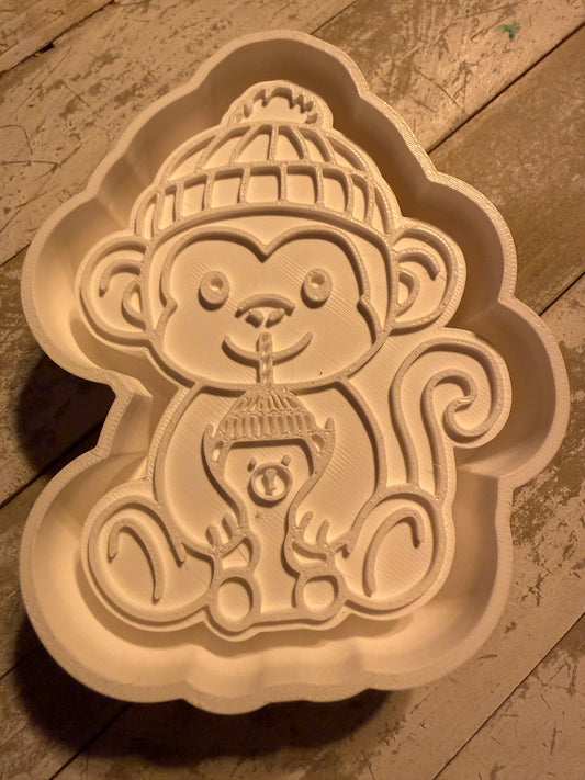 Monkey with drink mold