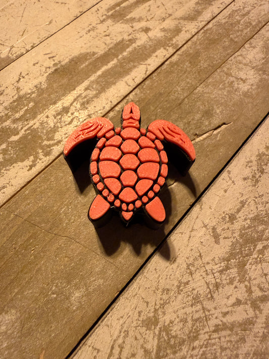 Turtle straw topper