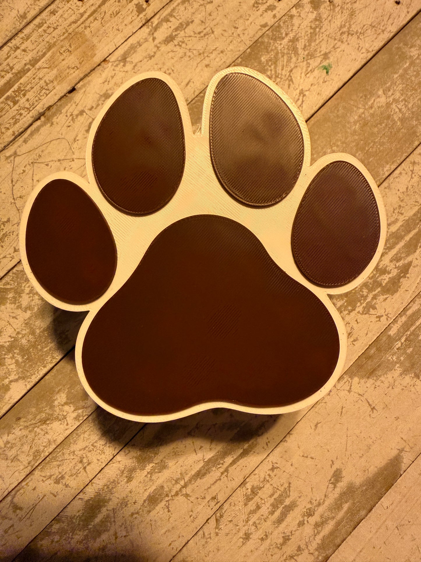 Paw soap holder