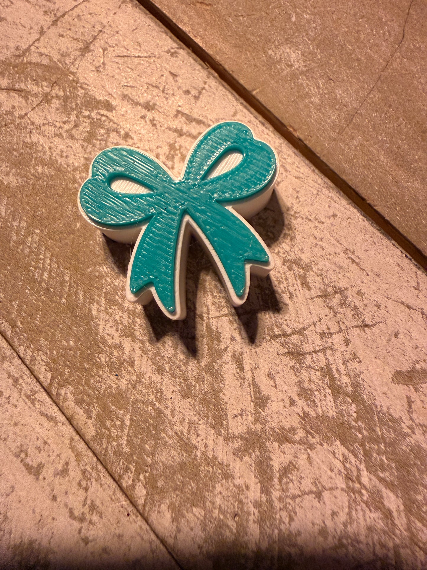 Bow 3d printed focal beads