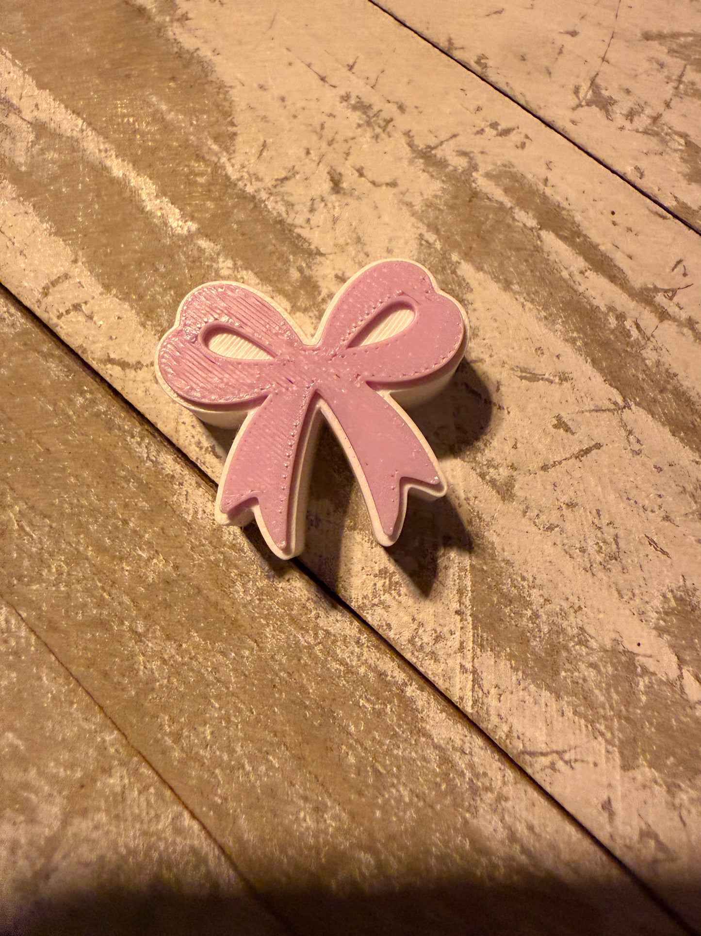 Bow 3d printed focal beads