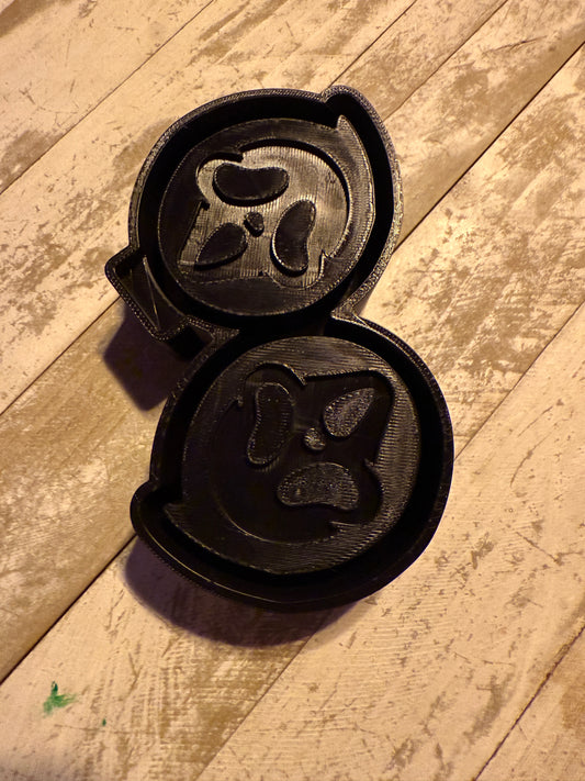 Ghost face freshie vent mold
