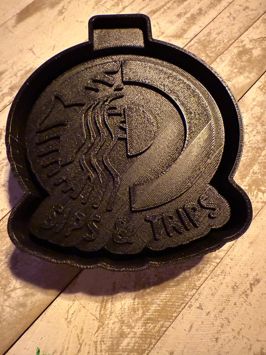 Sips&trips freshie mold