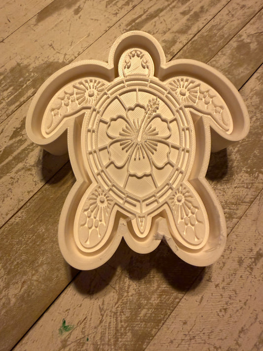 Sea turtle with summer design mold