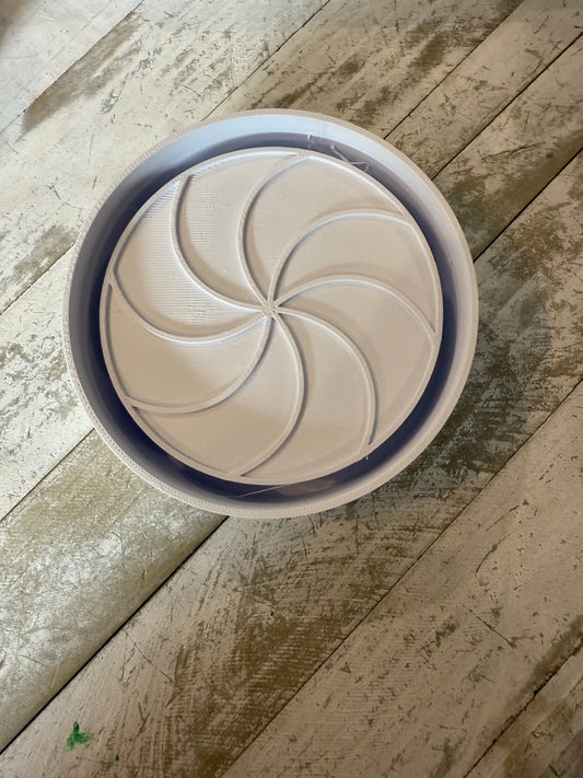 Swirl freshie mold