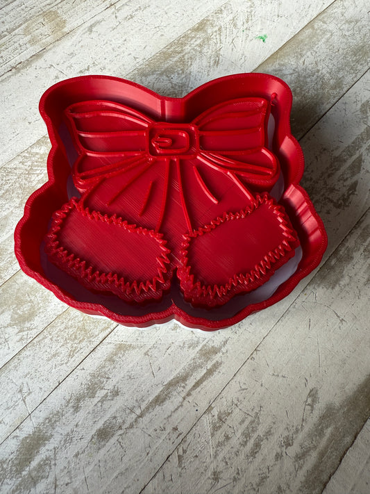 Santa bow mold