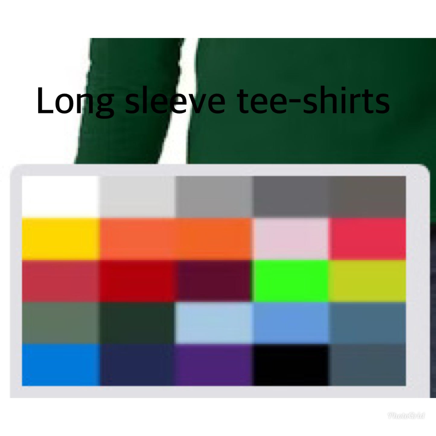 Choose you shirt style color and size