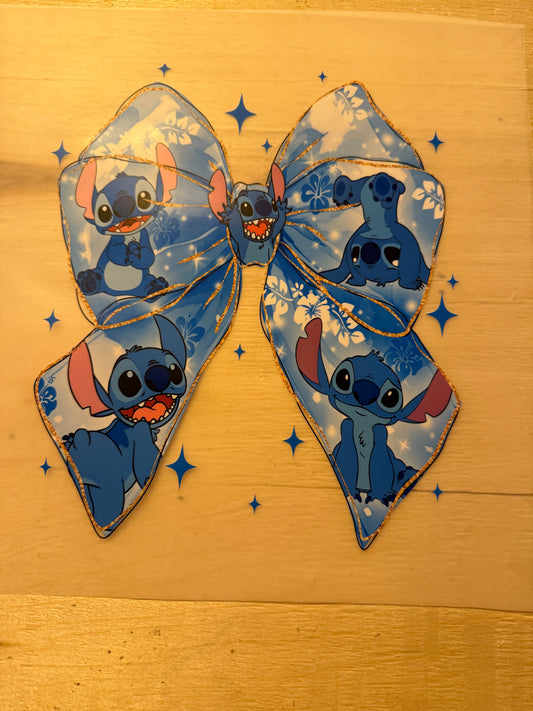 Blue alien kids transfer