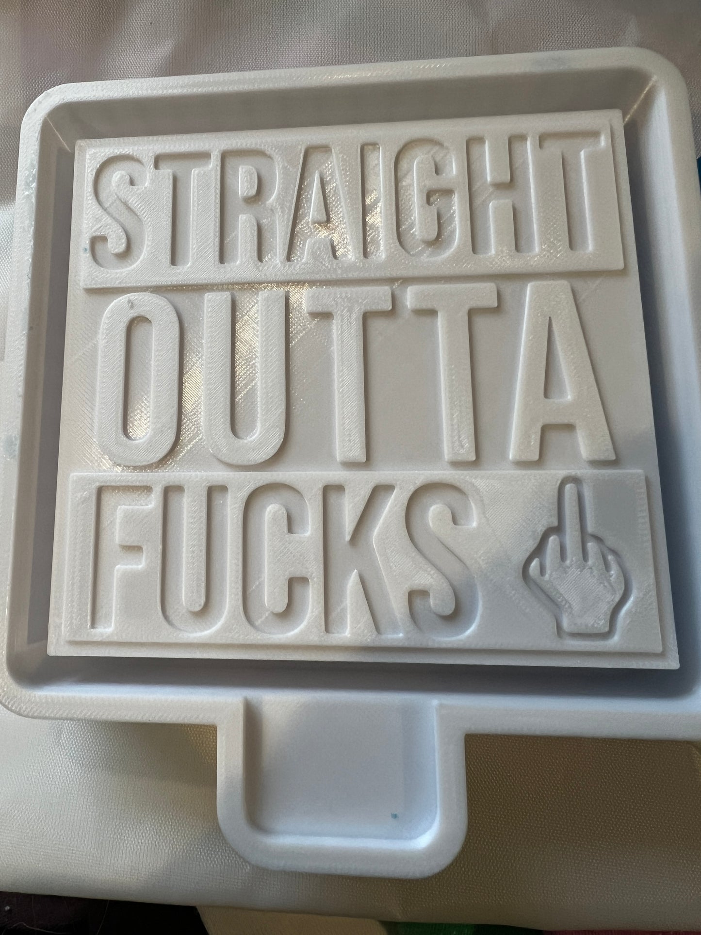 Straight outta large Freshie mold