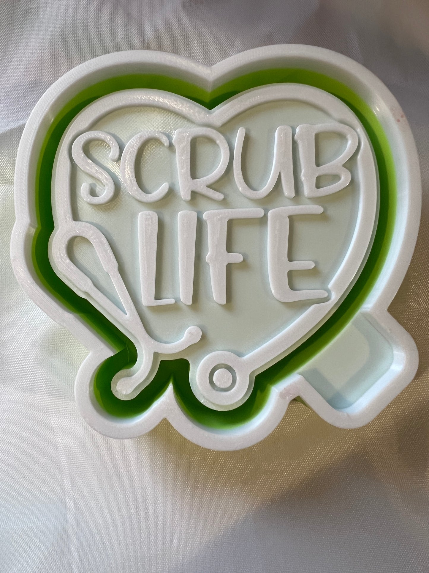 Scrub life large Freshie mold