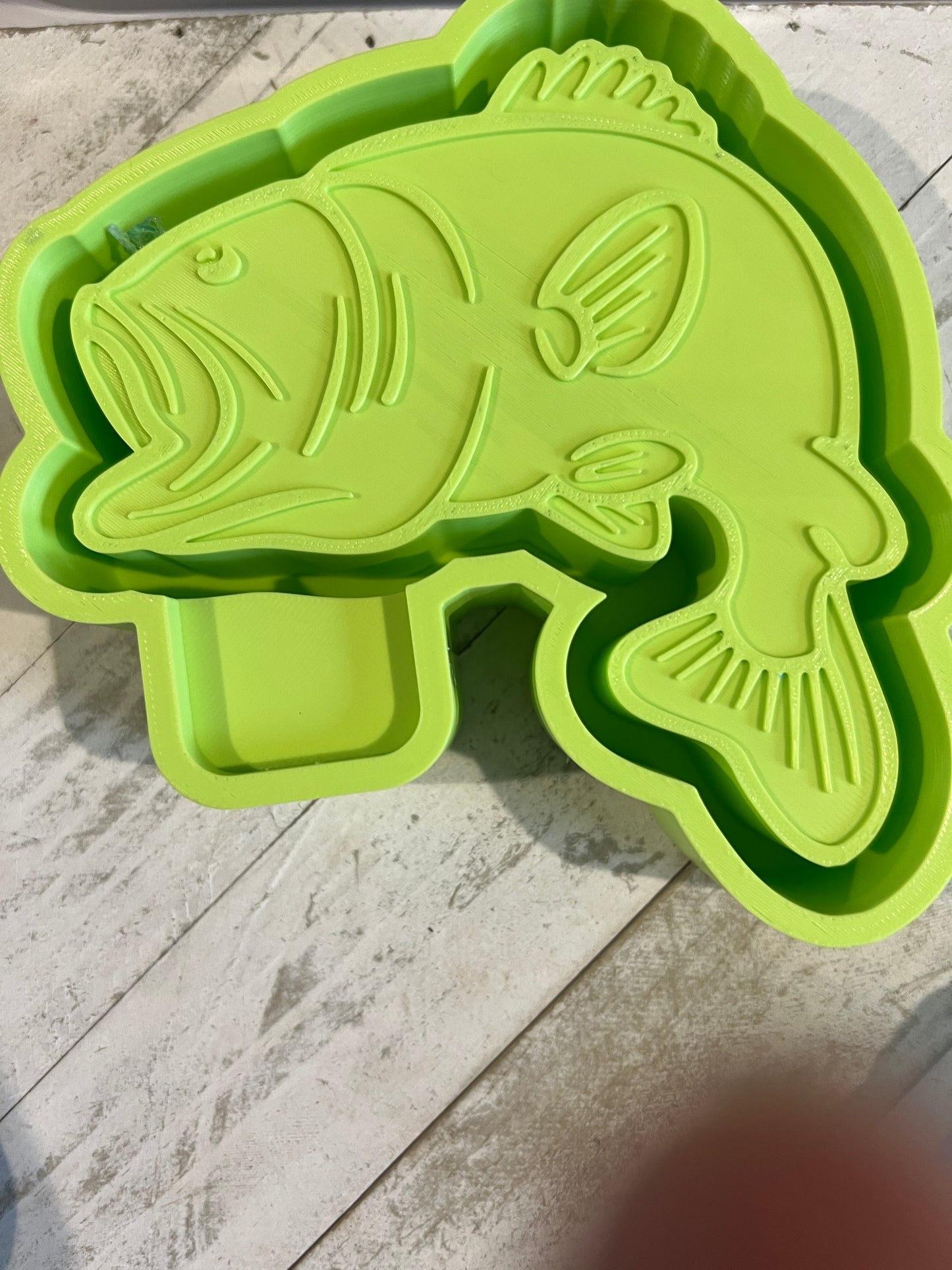 Large fish freshie mold