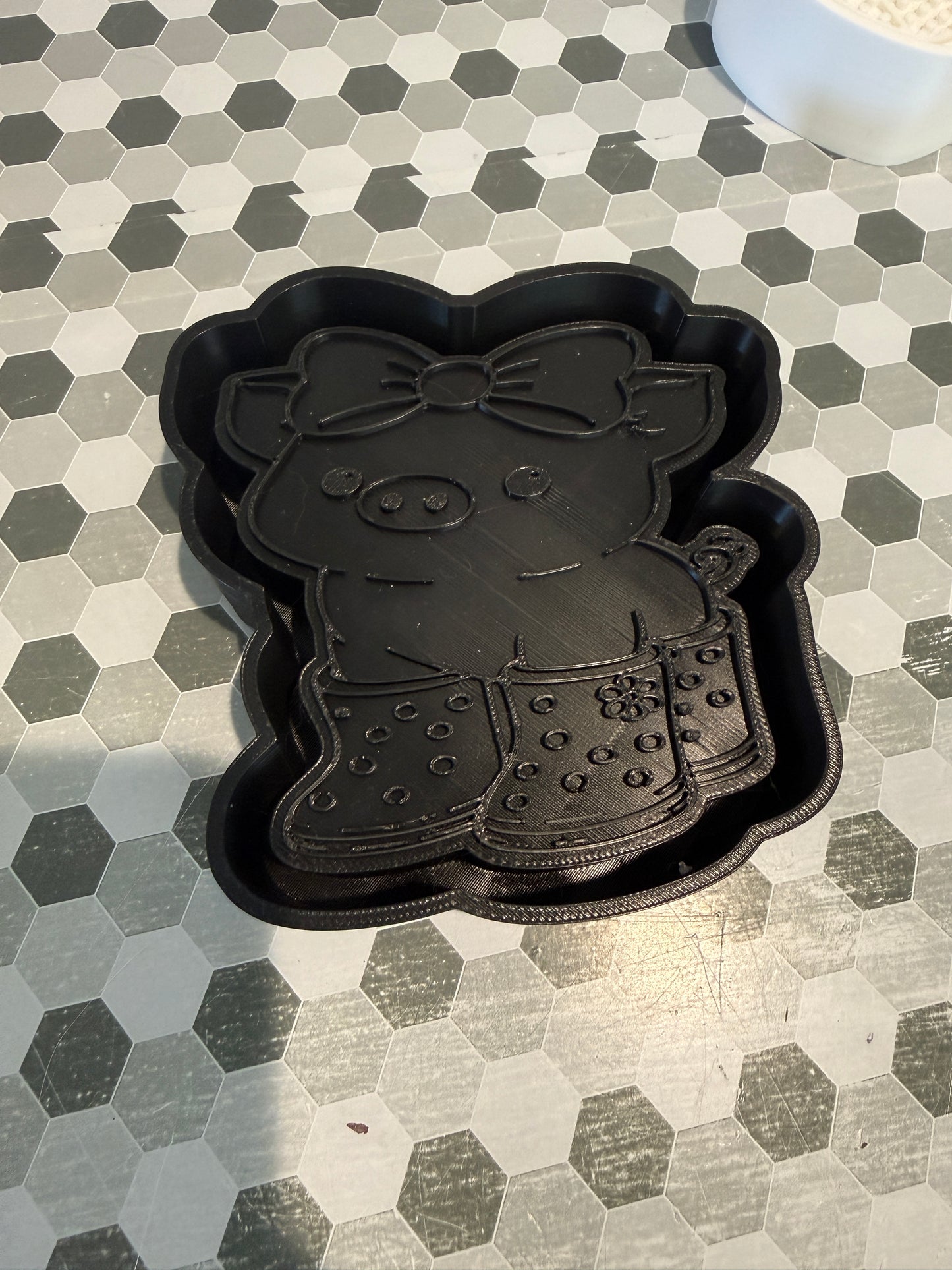 Pig in boots mold