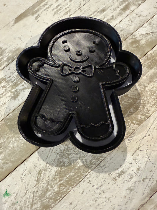 Mr gingerbread mold