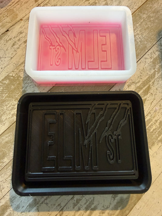 Elm st sign mold
