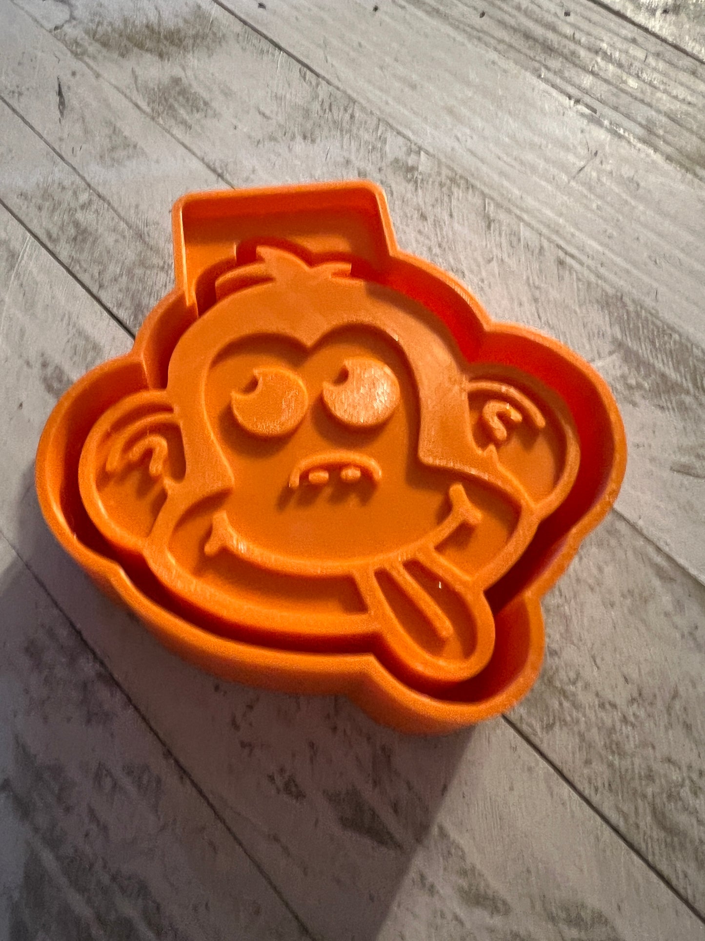 Monkey face freshie mold