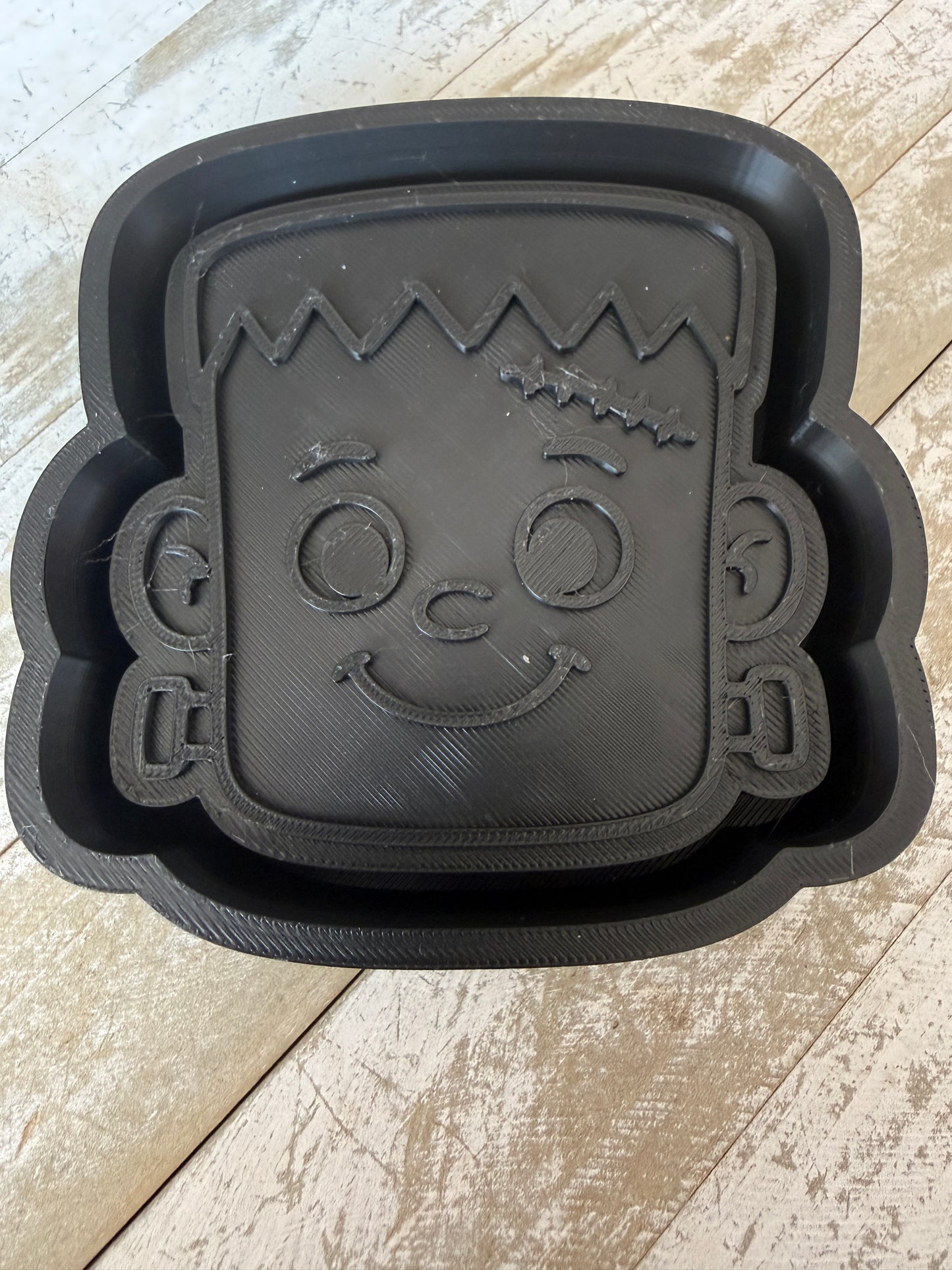 Baby Frankenstein face mold ￼